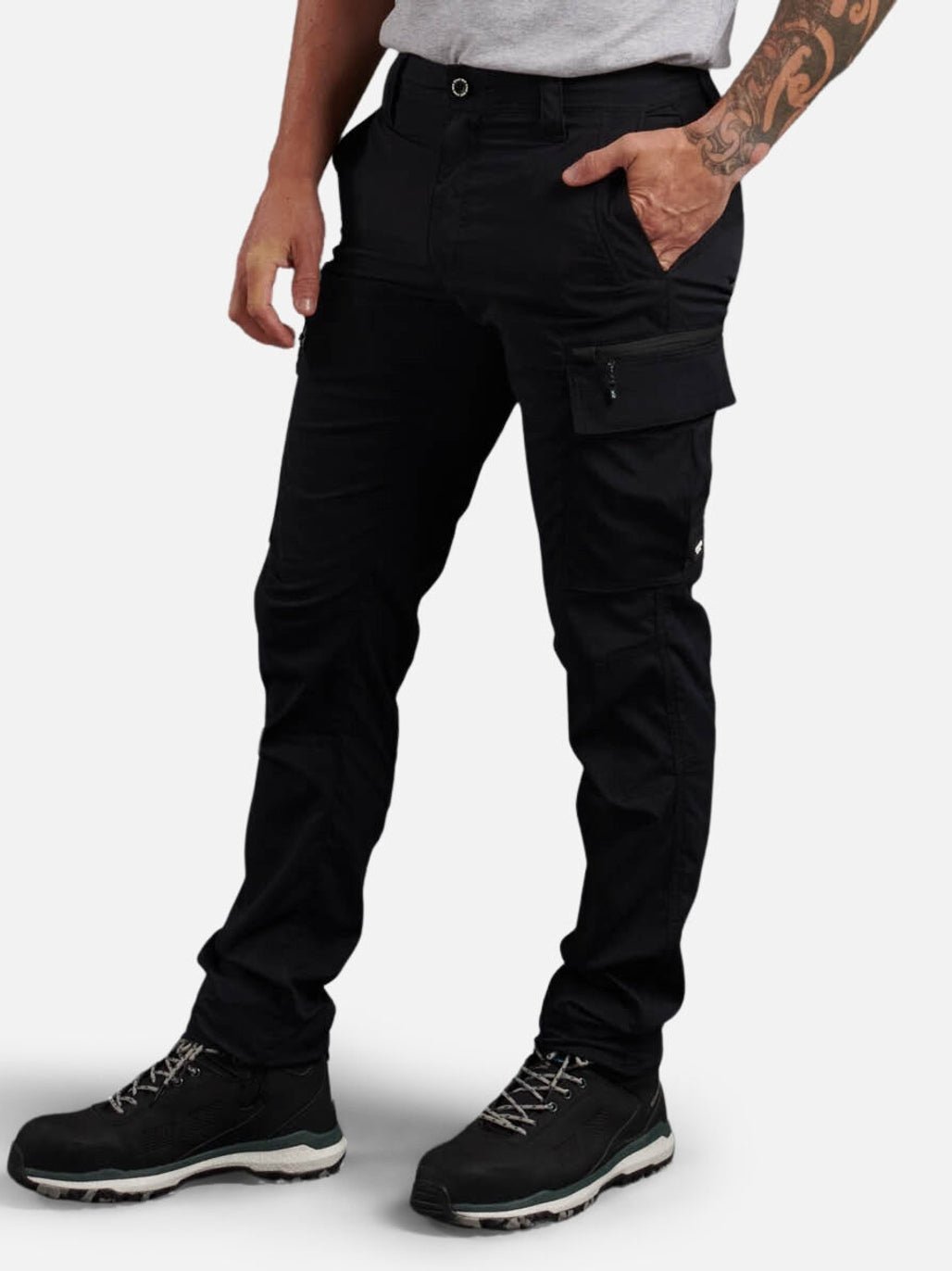 KingGee Trademark Cargo Pant Workmate Lightweight Stretch Ripstop Cordura K13022 - Land to Coast