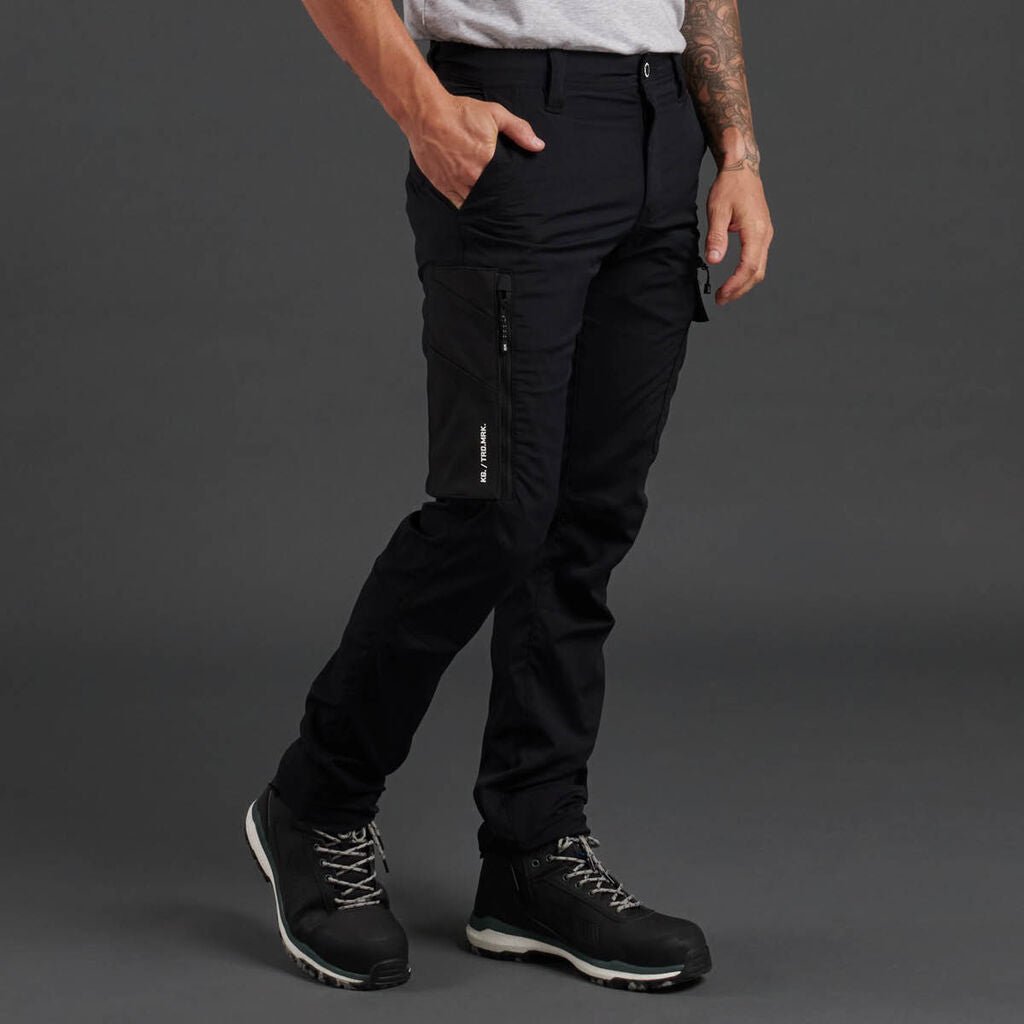 KingGee Trademark Cargo Pant Workmate Lightweight Stretch Ripstop Cordura K13022 - Land to Coast