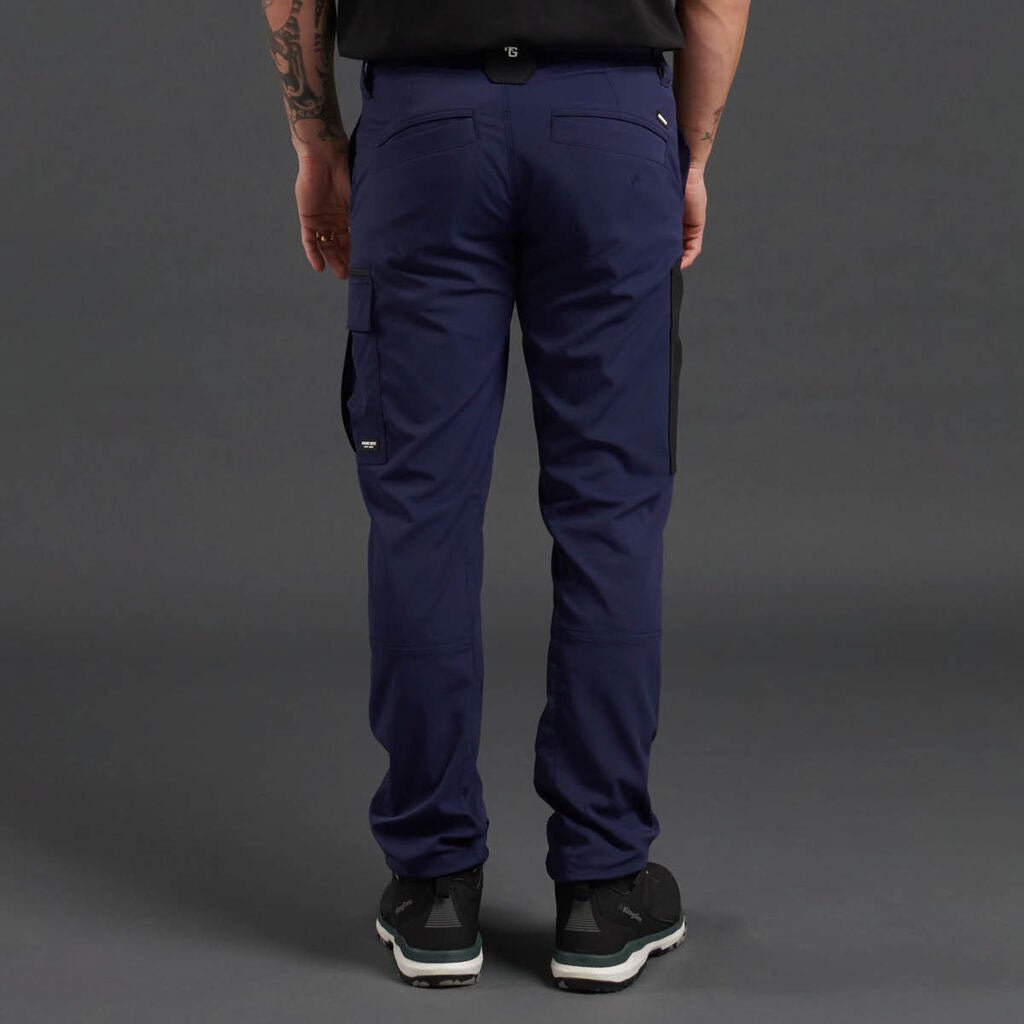 KingGee Trademark Cargo Pant Workmate Lightweight Stretch Ripstop Cordura K13022 - Land to Coast