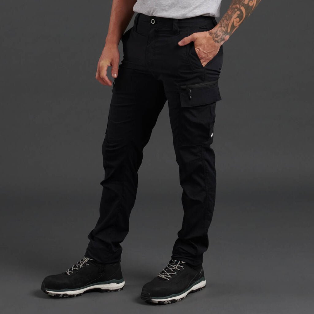 KingGee Trademark Cargo Pant Workmate Lightweight Stretch Ripstop Cordura K13022 - Land to Coast