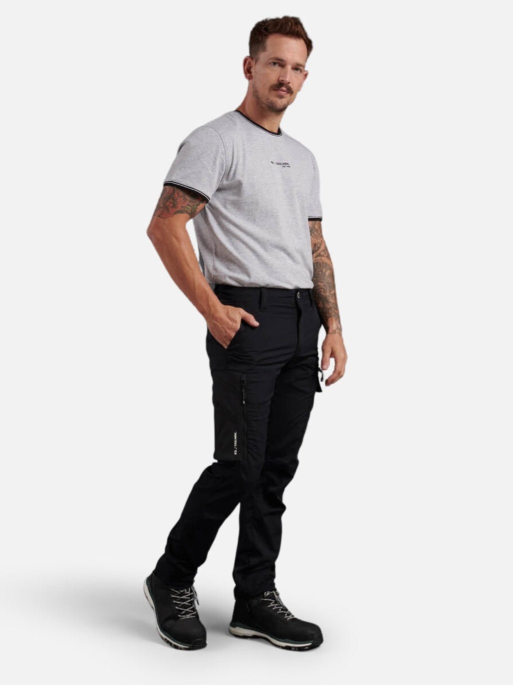 KingGee Trademark Cargo Pant Workmate Lightweight Stretch Ripstop Cordura K13022 - Land to Coast
