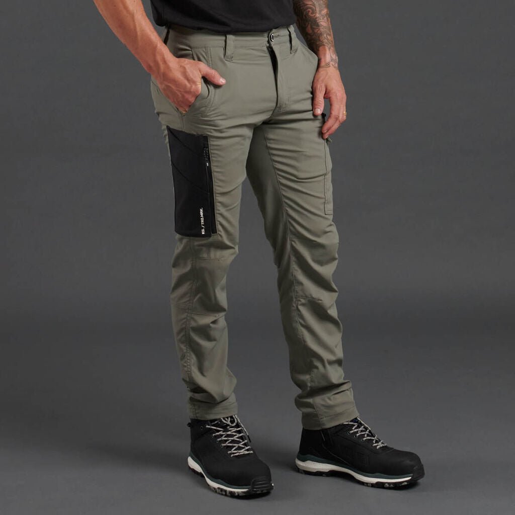 KingGee Trademark Cargo Pant Workmate Lightweight Stretch Ripstop Cordura K13022 - Land to Coast