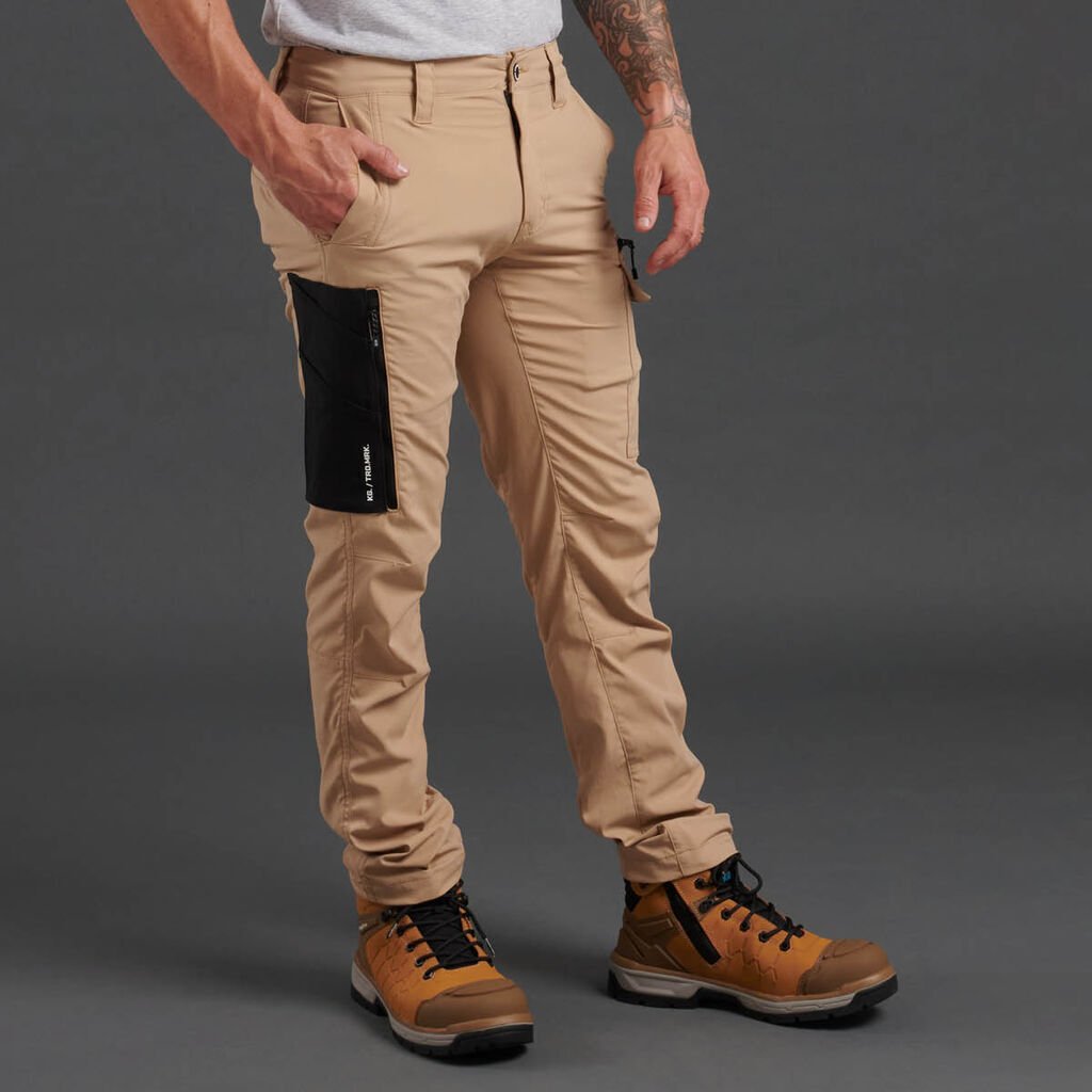 KingGee Trademark Cargo Pant Workmate Lightweight Stretch Ripstop Cordura K13022 - Land to Coast