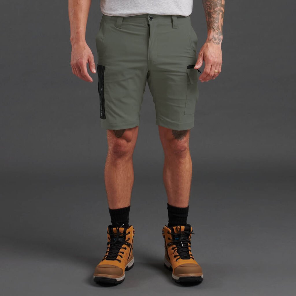 KingGee Trademark Lightweight Stretch KingGee Cargo Short Cordura Cord K17019 - Land to Coast