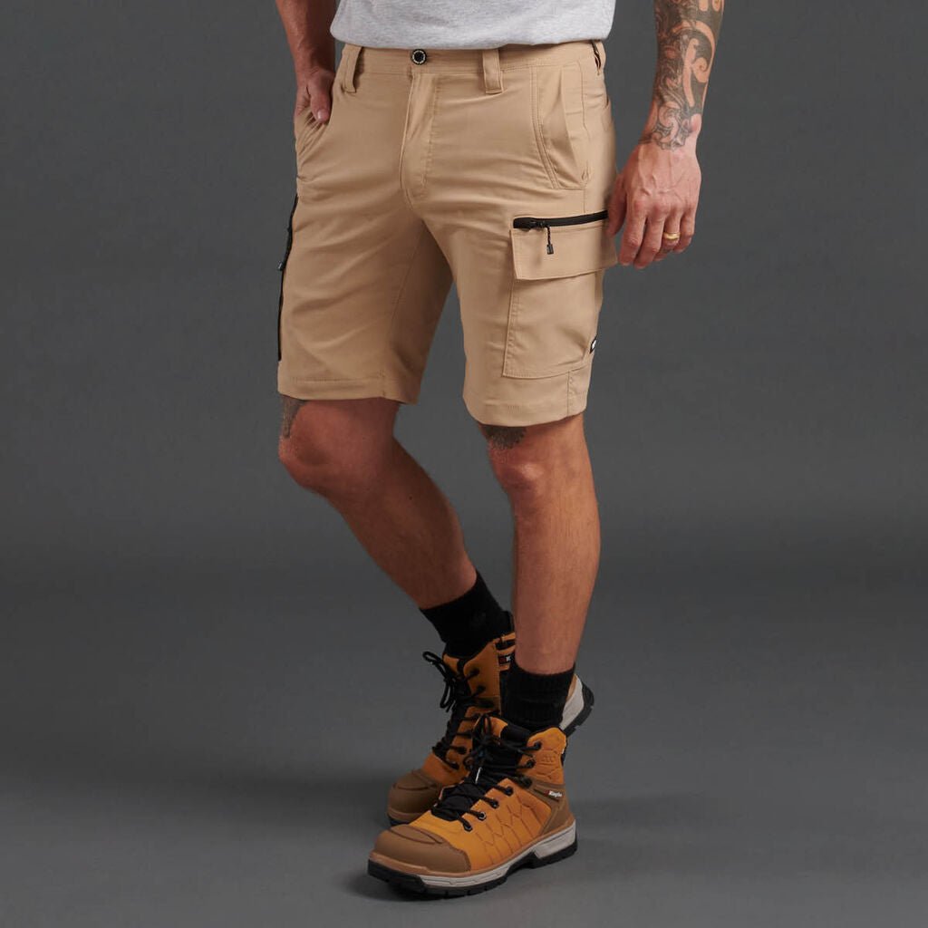KingGee Trademark Lightweight Stretch KingGee Cargo Short Cordura Cord K17019 - Land to Coast
