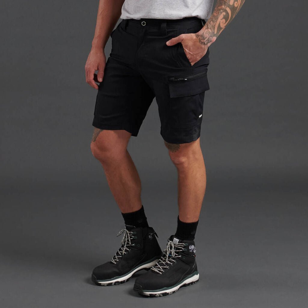 KingGee Trademark Lightweight Stretch KingGee Cargo Short Cordura Cord K17019 - Land to Coast