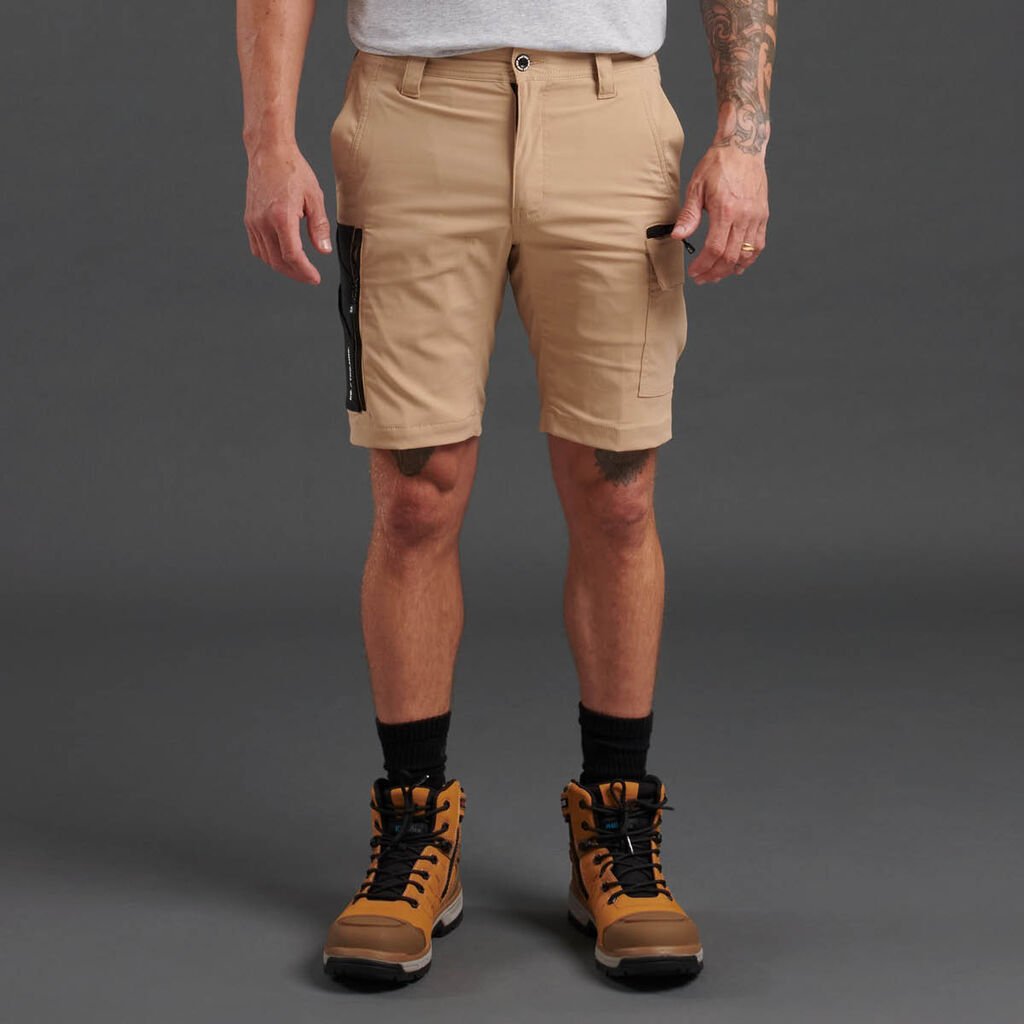 KingGee Trademark Lightweight Stretch KingGee Cargo Short Cordura Cord K17019 - Land to Coast