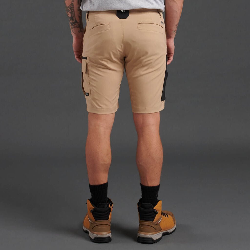 KingGee Trademark Lightweight Stretch KingGee Cargo Short Cordura Cord K17019 - Land to Coast
