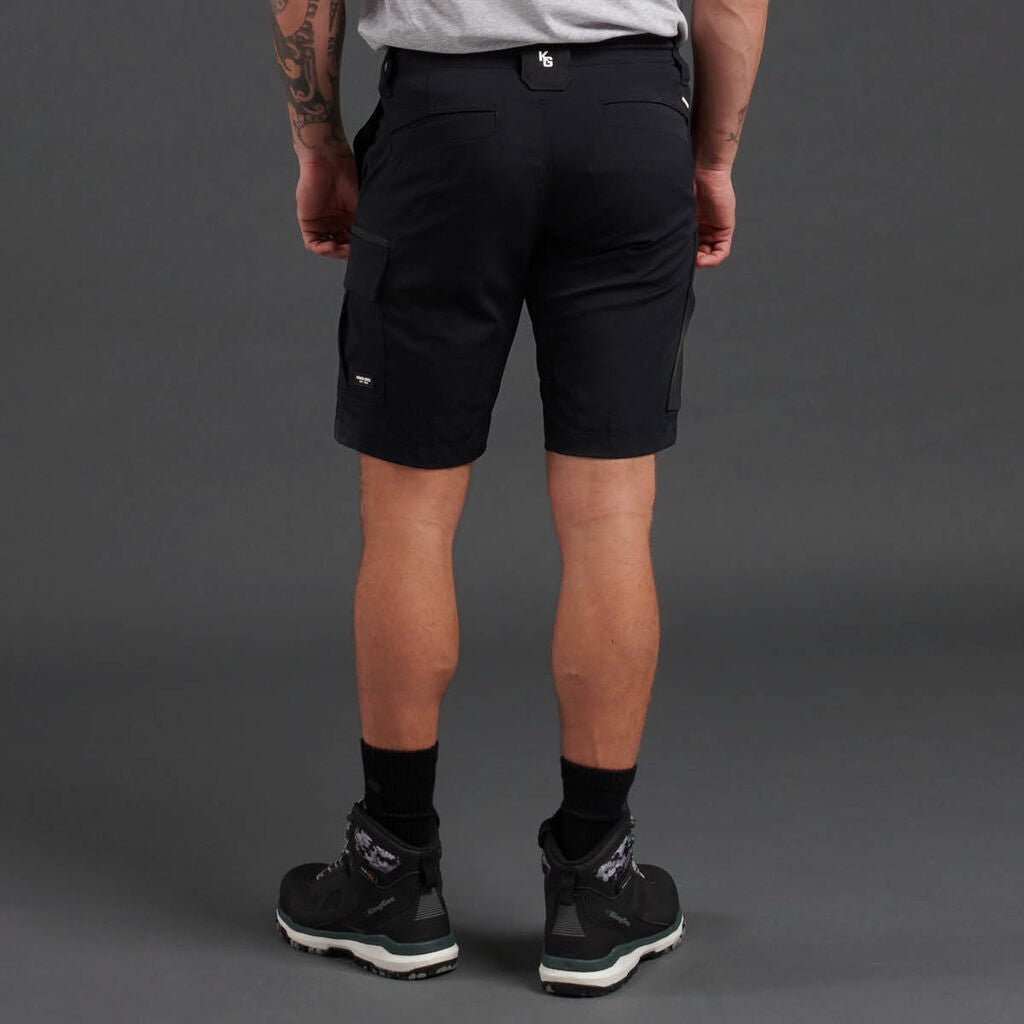 KingGee Trademark Lightweight Stretch KingGee Cargo Short Cordura Cord K17019 - Land to Coast