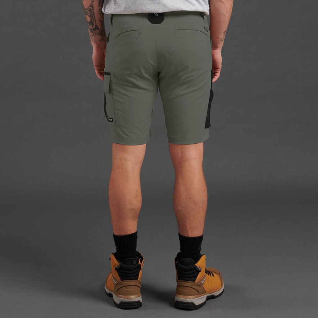 KingGee Trademark Lightweight Stretch KingGee Cargo Short Cordura Cord K17019 - Land to Coast