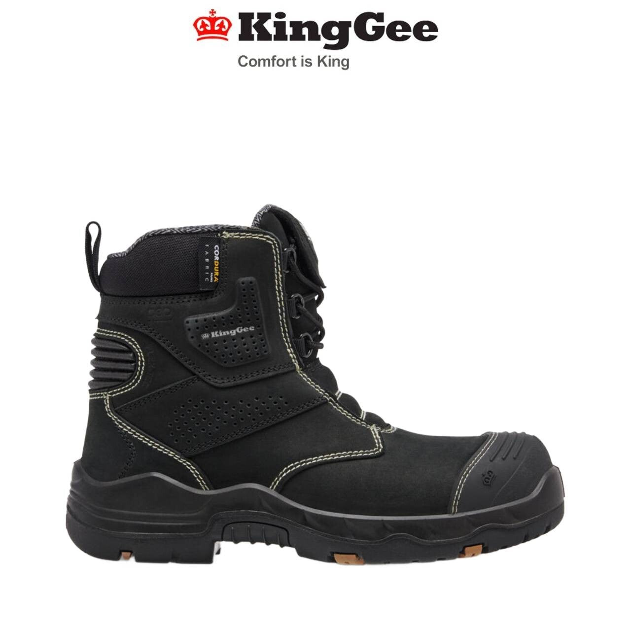 KingGee Womens BENNU PRO 6 Safety Comfort Steel Toe Work Boot K28011 - Land to Coast