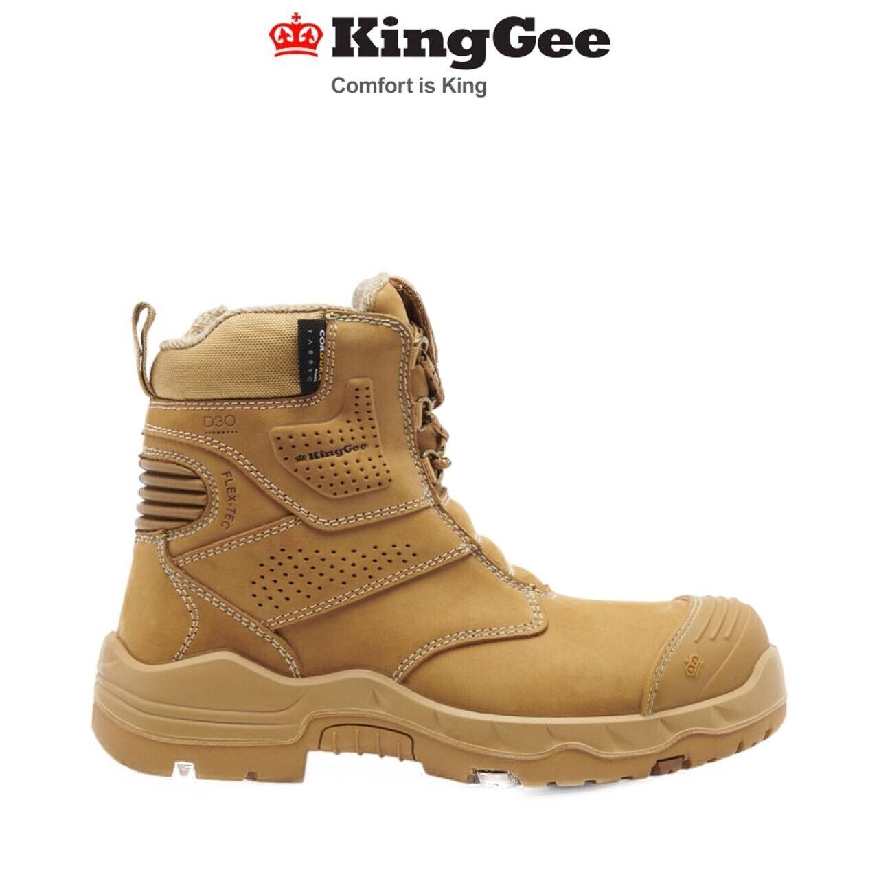 KingGee Womens BENNU PRO 6 Safety Comfort Steel Toe Work Boot K28012 - Land to Coast