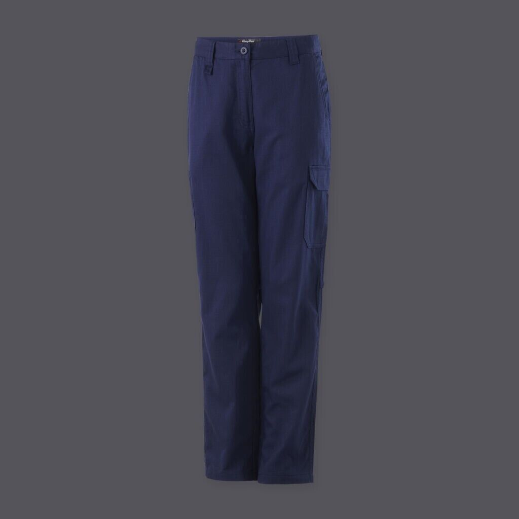 KingGee Womens Breathable Wookcool Knee Vented Comfy Cargo Pocket Pant K43021 - Land to Coast