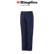 KingGee Womens Breathable Wookcool Knee Vented Comfy Cargo Pocket Pant K43021 - Land to Coast