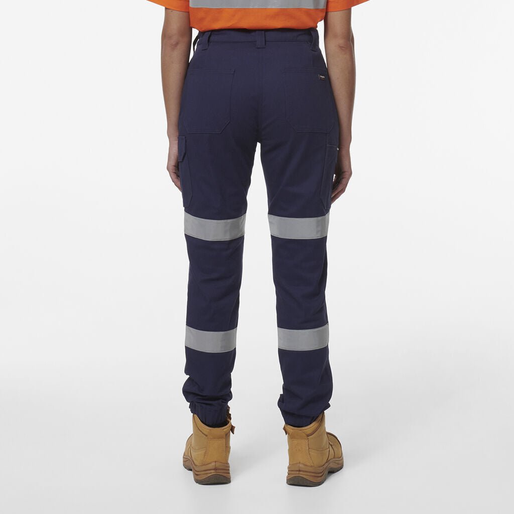 KingGee Womens Safety Stretch Bio Motion Cuff Comfy Pocket Comfort Pant K43009 - Land to Coast