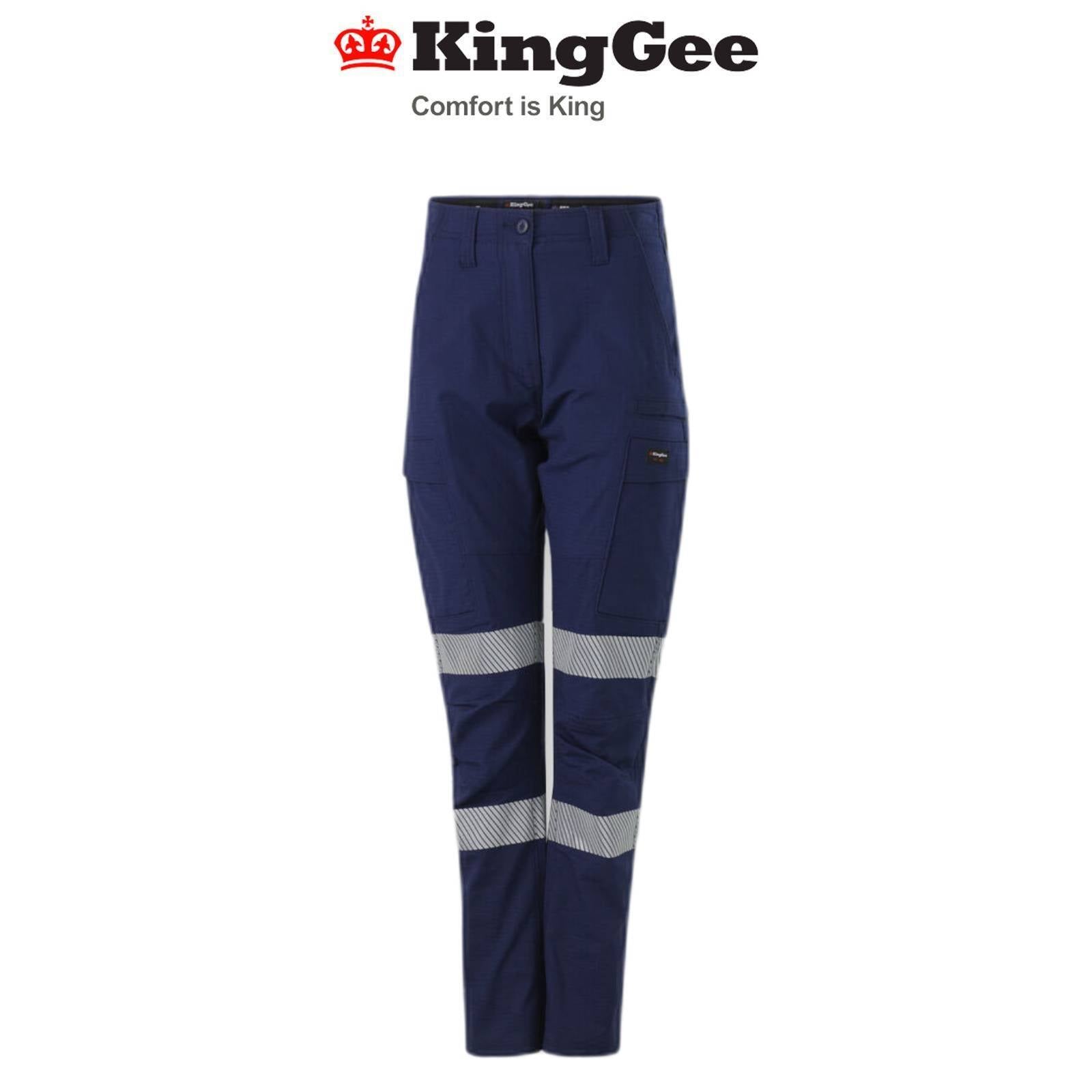 KingGee Womens Safety Workcool Pro Bio Motion Comfort Breathable Pant K43003 - Land to Coast