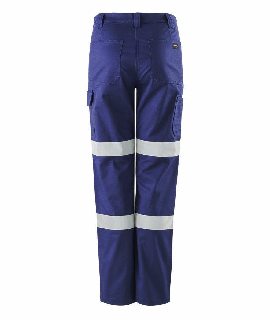 KingGee Womens Stretch Bio Motion Pant Reflective Safety Work Pants Comfy K43010 - Land to Coast