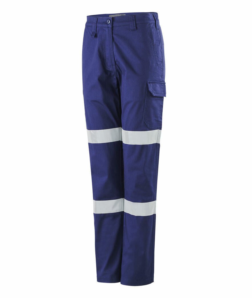 KingGee Womens Stretch Bio Motion Pant Reflective Safety Work Pants Comfy K43010 - Land to Coast