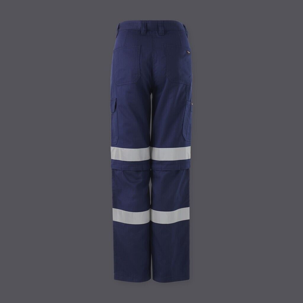 KingGee Womens Wookcool Vented Reflective Pants Pocket Cargo Pant Taped K43022 - Land to Coast