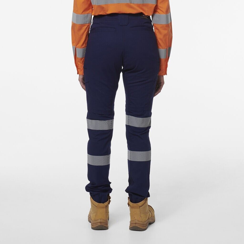 KINGGEE Womens Workcool Pro Bio Pockets Cuff Comfy Stretch Taped Pants K43015 - Land to Coast