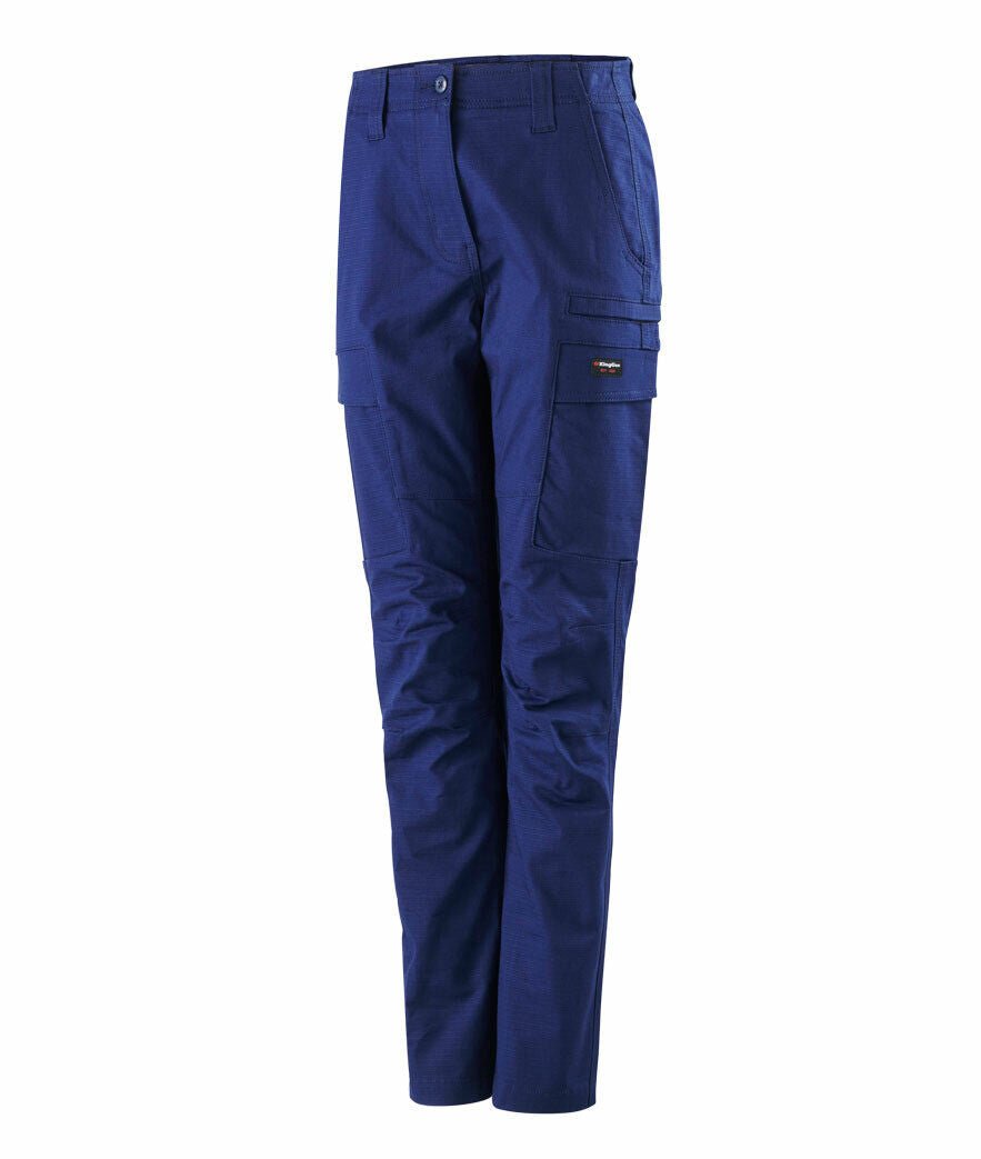 KIngGee Womens Workcool Pro Safety Stretch Cargo Pants Tough Comfy Work K43012 - Land to Coast