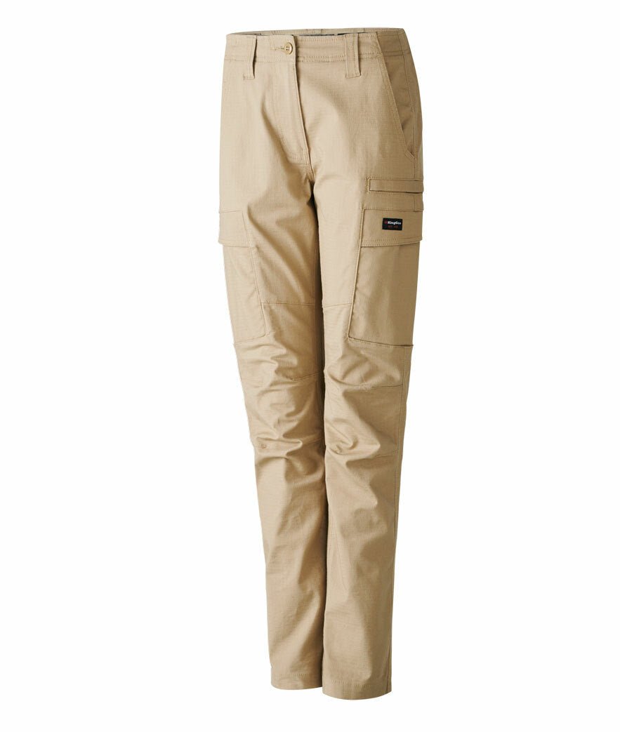 KIngGee Womens Workcool Pro Safety Stretch Cargo Pants Tough Comfy Work K43012 - Land to Coast