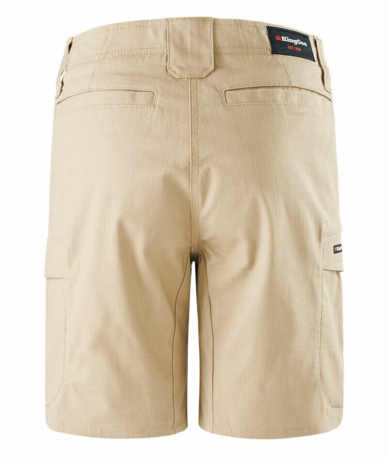 KingGee Womens Workcool Pro Shorts Comfort Stretch Waistband Work Safety K47008 - Land to Coast
