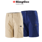 KingGee Womens Workcool Pro Shorts Comfort Stretch Waistband Work Safety K47008 - Land to Coast