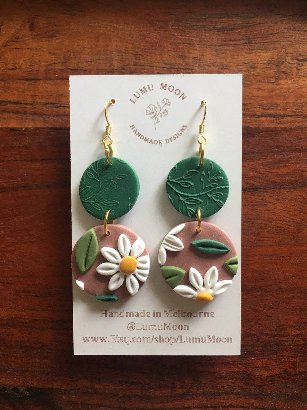 Last Days of Summer - Green edition Earrings - Land to Coast