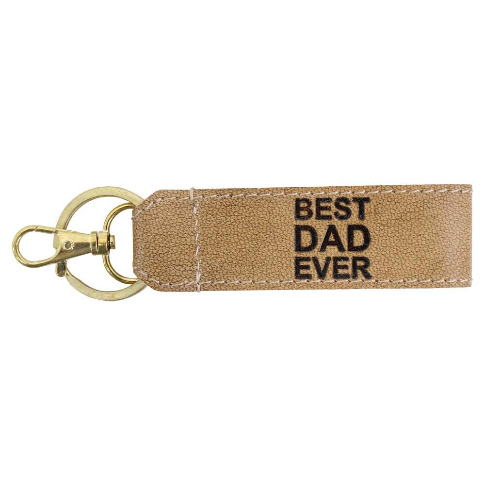 Leather Key Ring Dad - Land to Coast