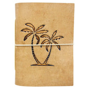 Leather Notebook Palm - Land to Coast