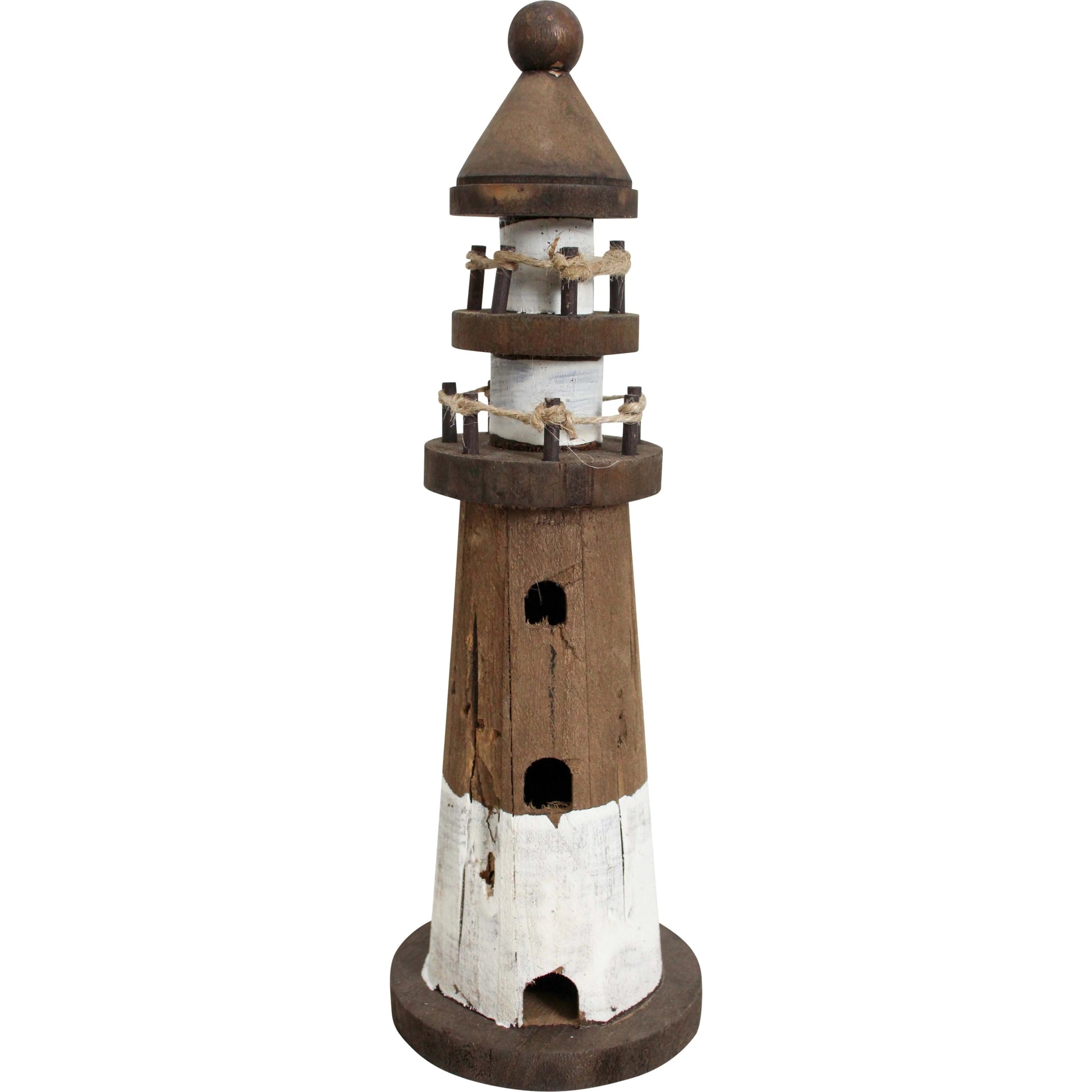 Lighthouse Small Rustic White - Land to Coast