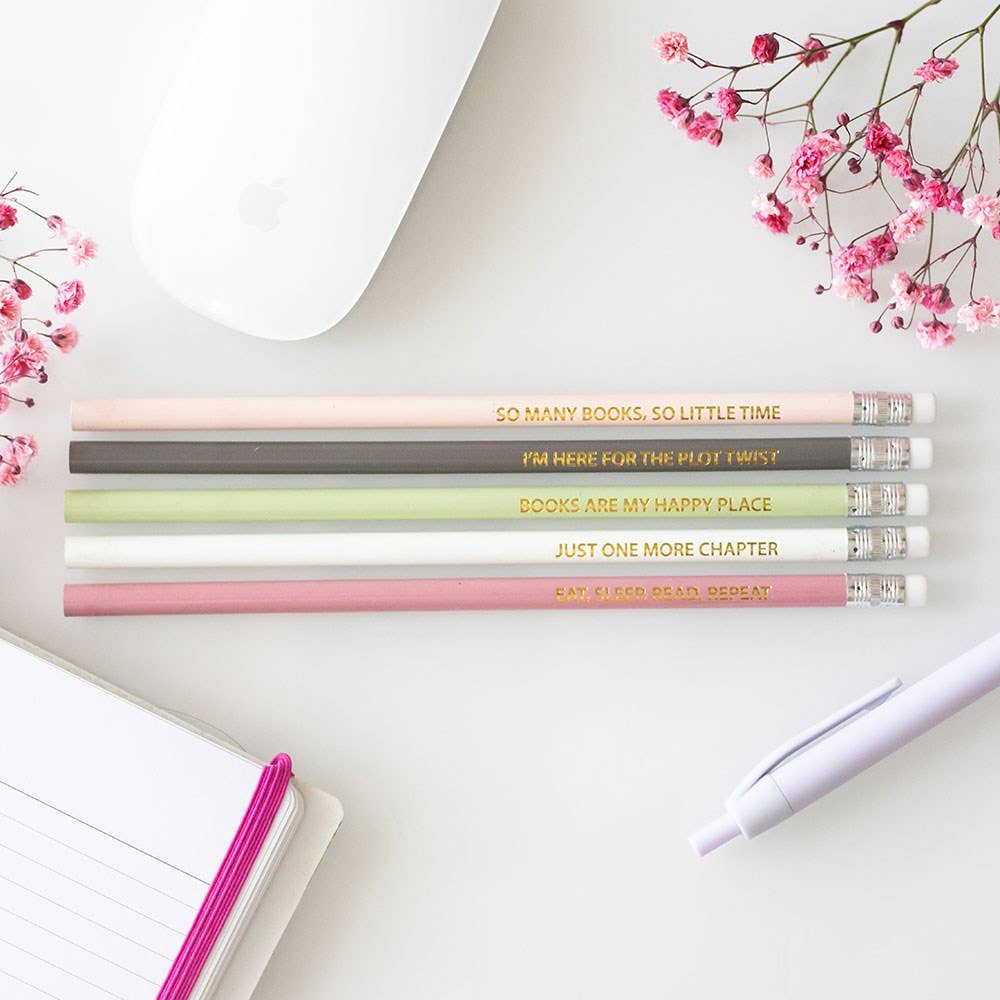 Literature Inspired Pencils 5pk - Land to Coast