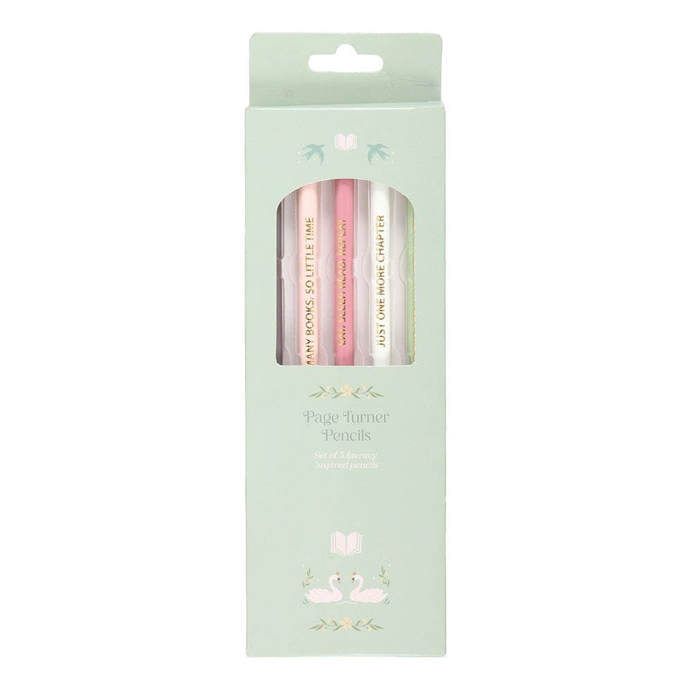 Literature Inspired Pencils 5pk - Land to Coast