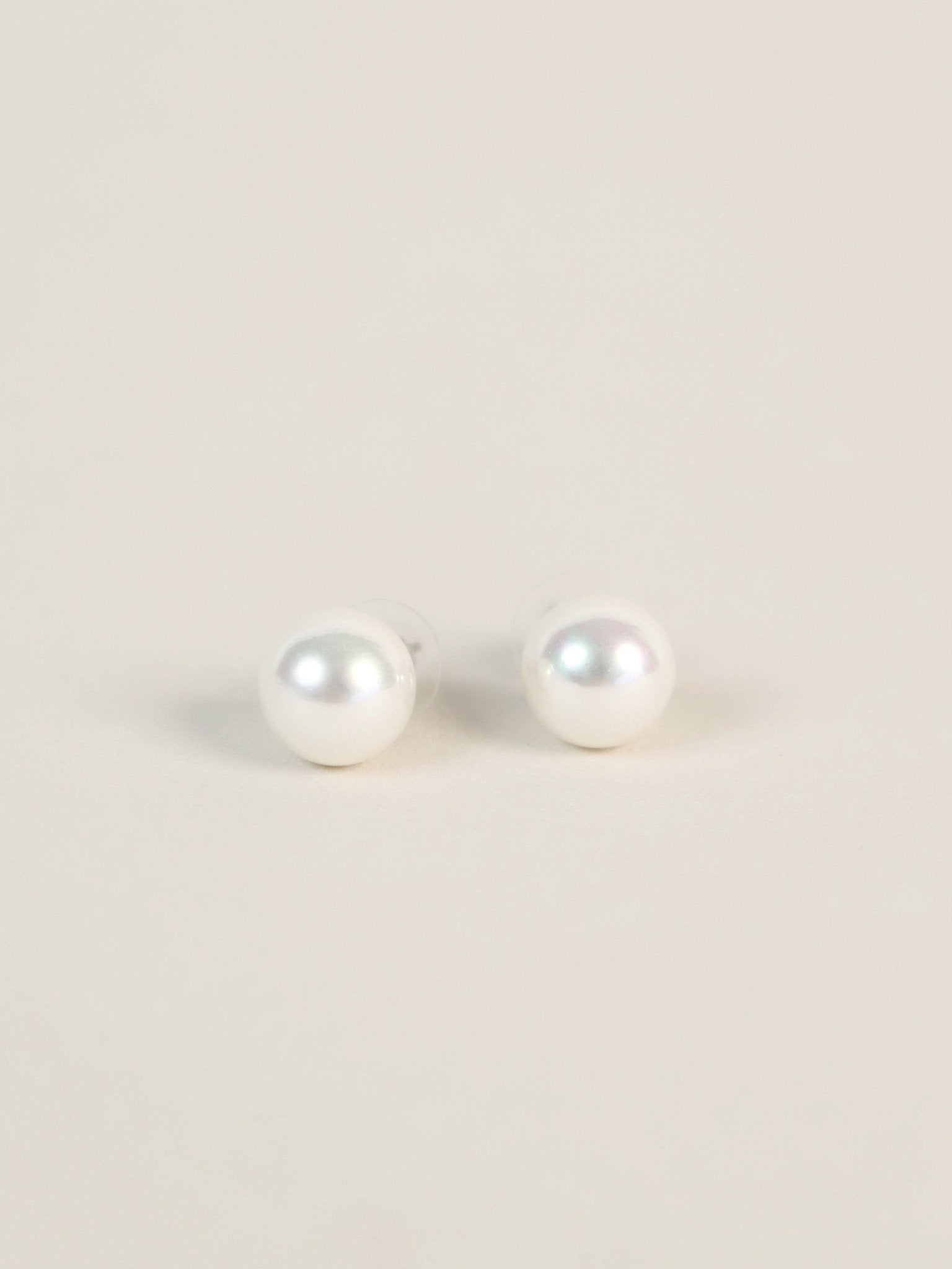 Marisol Glass Pearl 18K Gold Plated Earrings - Land to Coast