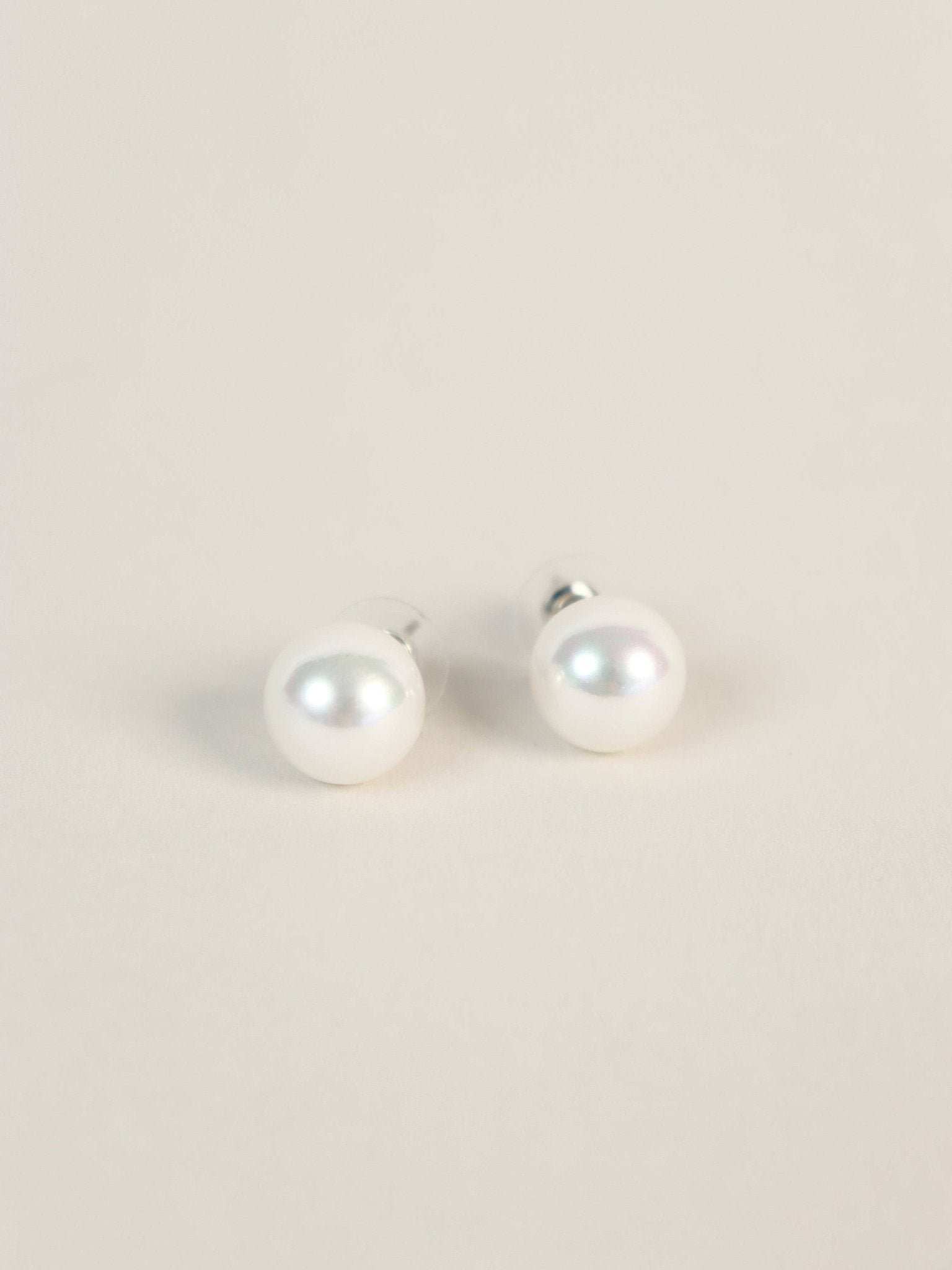 Marisol Glass Pearl 18K Gold Plated Earrings - Land to Coast
