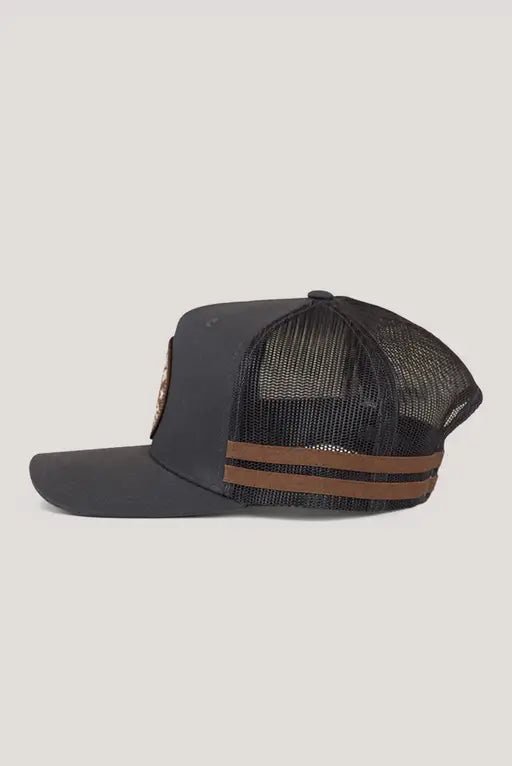 McCoy Trucker Cap - Charcoal - Land to Coast