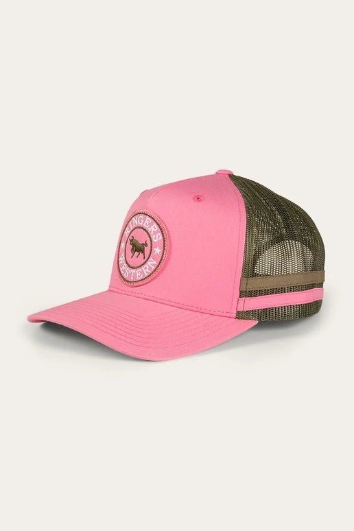 McCoy Trucker Cap - Melon/Army - Land to Coast