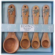 Measuring Spoon Set Palm Siver - Land to Coast