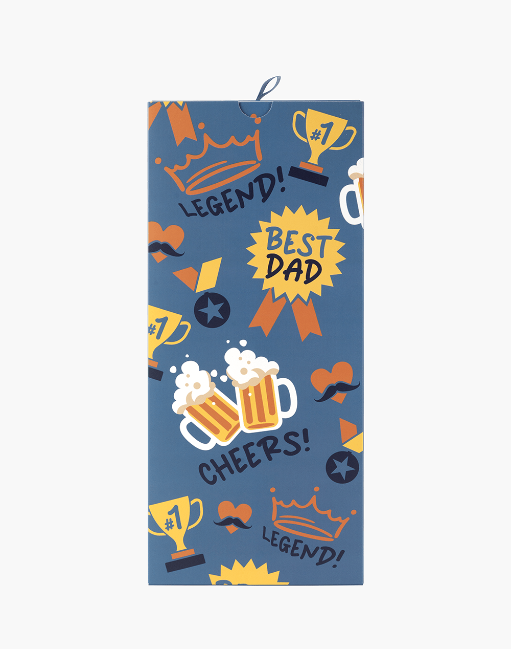 MENS BEST DAD BAMBOO SOCK CARD - Land to Coast