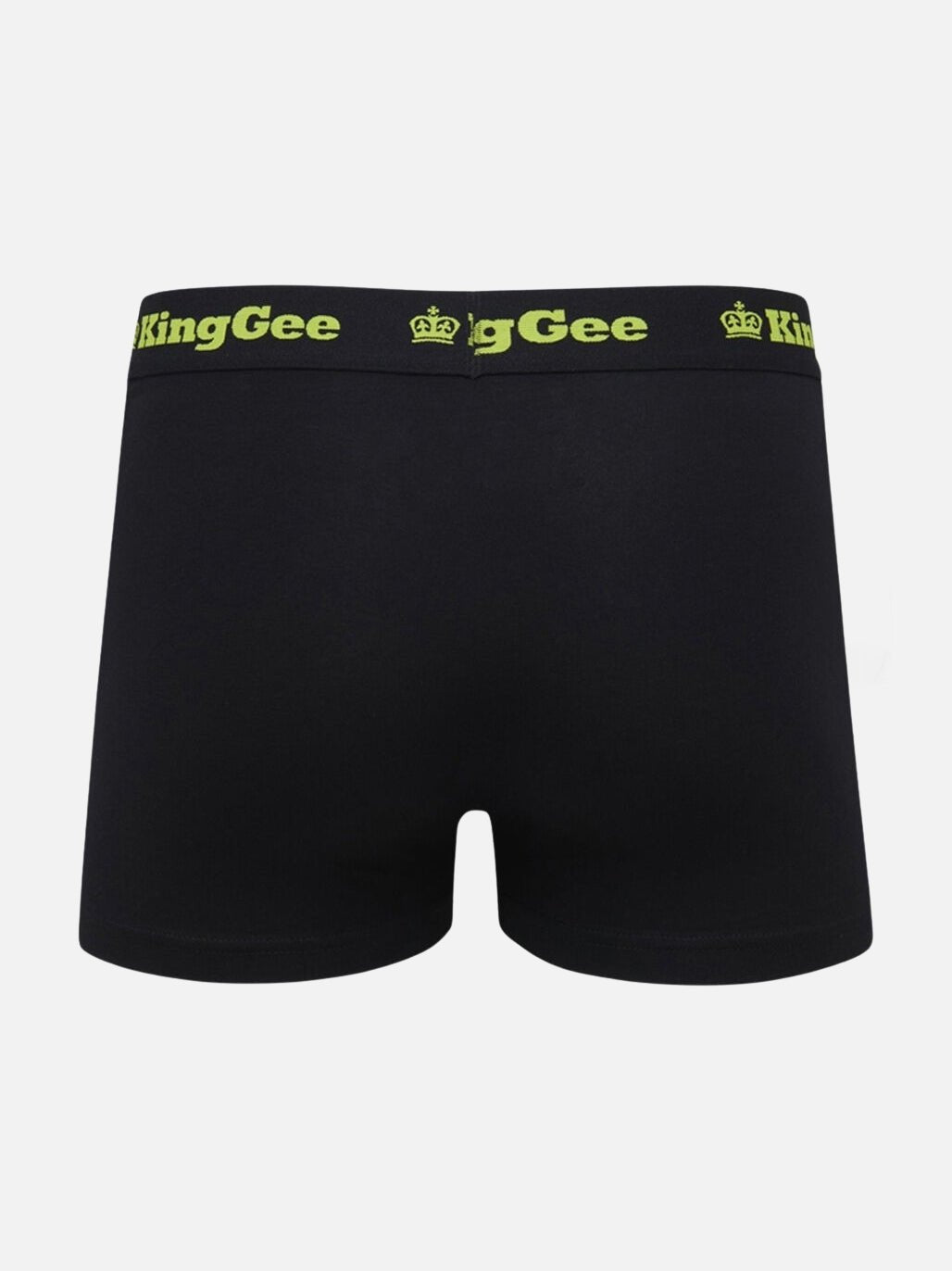 Mens Cotton Work Trunks 3 Pack Black Comfortable Stretch Underwear K09023 - Land to Coast