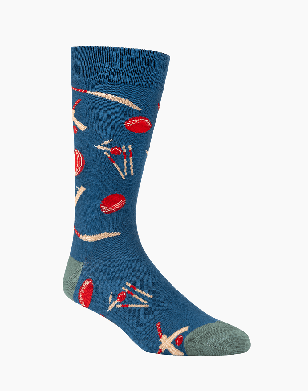 MENS CRICKET STUMPS BAMBOO SOCK - Land to Coast