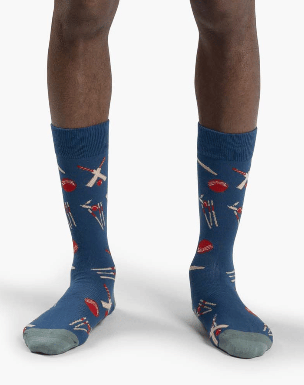 MENS CRICKET STUMPS BAMBOO SOCK - Land to Coast