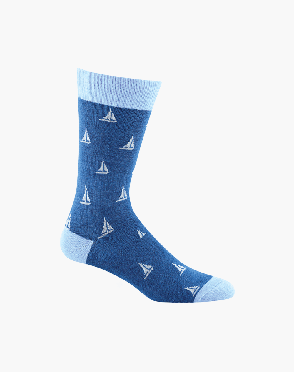 MENS DITSY SAILING BAMBOO SOCK - Land to Coast