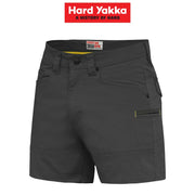 Mens Hard Yakka 3056 Short Shorts Cotton Ripstop Tradie Utility Stretch Y05115 - Land to Coast