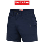 Mens Hard Yakka 3056 Short Shorts Cotton Ripstop Tradie Utility Stretch Y05115 - Land to Coast