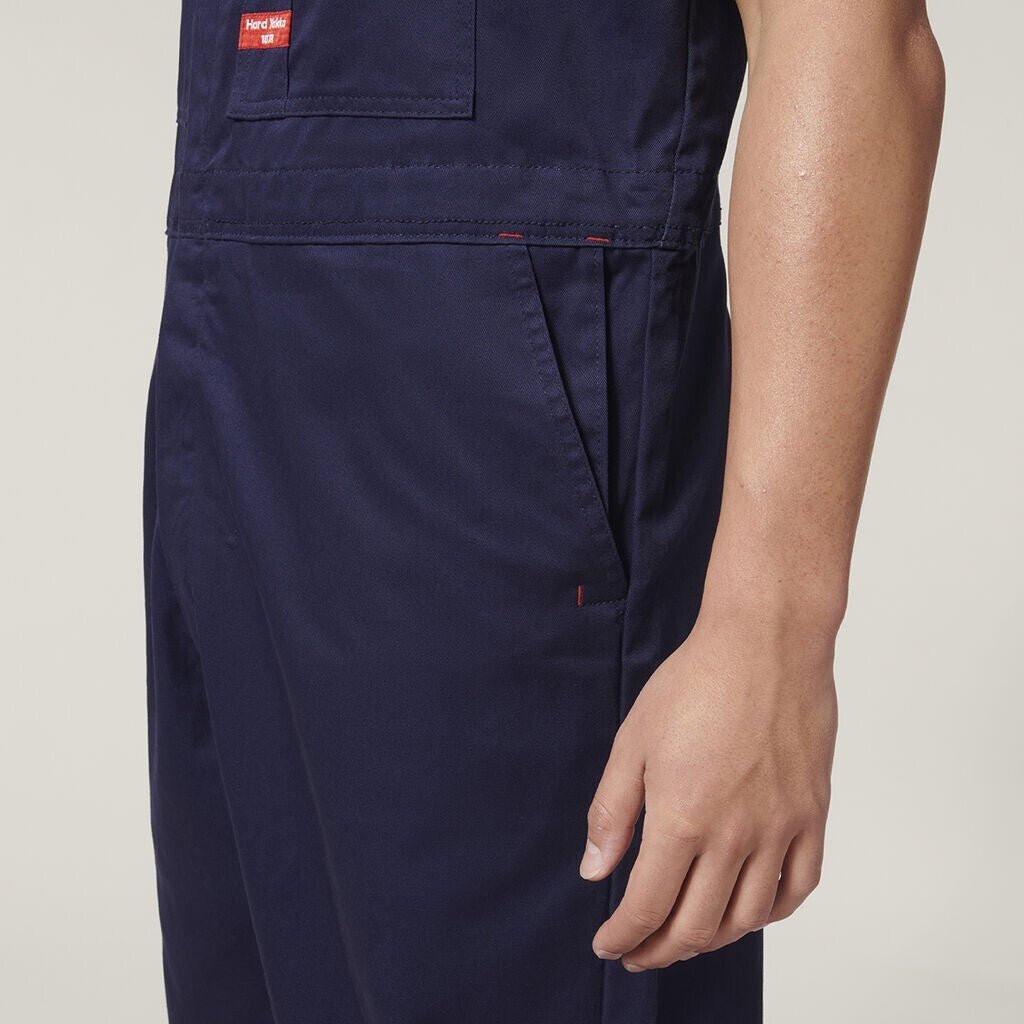 Mens Hard Yakka Action Back Phone Pocket Tradesman Overall Utility Work Y01555 - Land to Coast