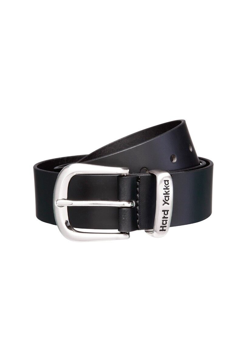 Mens Hard Yakka Belt Colorado Oil Tan Leather Work Brass Buckle Brown Y09402 - Land to Coast