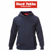 Mens Hard Yakka Brushed Fleece Hoodie Jumper Winter Workwear Safety Work Y19326 - Land to Coast