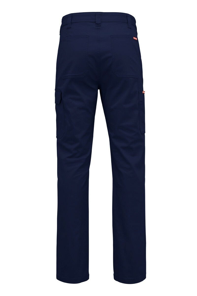 Mens Hard Yakka Core Basic Cargo Stretch Cotton Drill Work Pants Tradie Y02597 - Land to Coast